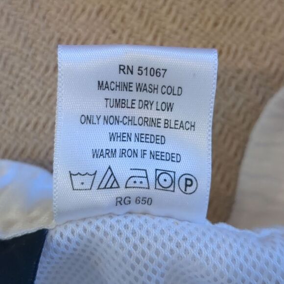 Sean John Pants 3XL Pants Linen Blend Draw String White Mesh Lined Breezy Summer - Picture 9 of 12